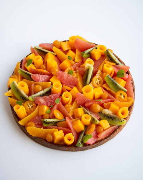 LA TARTE AUX FRUITS DE SAISON -  8 PERSONNES