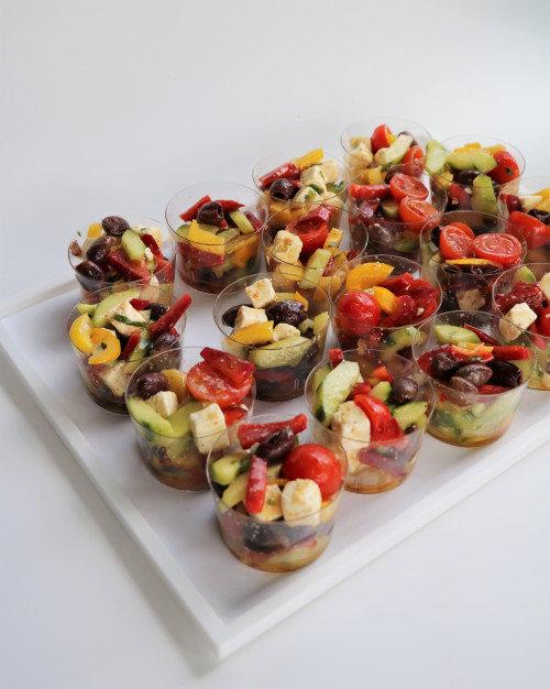 MINI SALADES DE BLÉ A LA GRECQUE (18 PIECES)