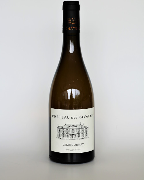 VIN BLANC - CHATEAU DES RAVATYS - CHARDONNAY 75CL
