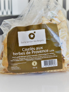 SACHET DE CISELES AUX HERBES DE PROVENCES