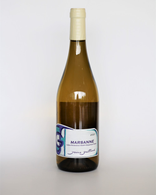 VIN BLANC - DOMAINE JEANNE GAILLARD - MARSANNE 75 CL