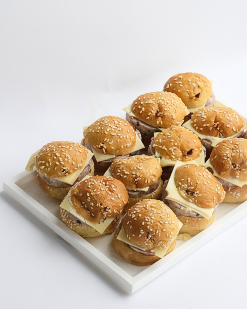 PLATEAU DE 24 MINI BURGERS LYONNAIS