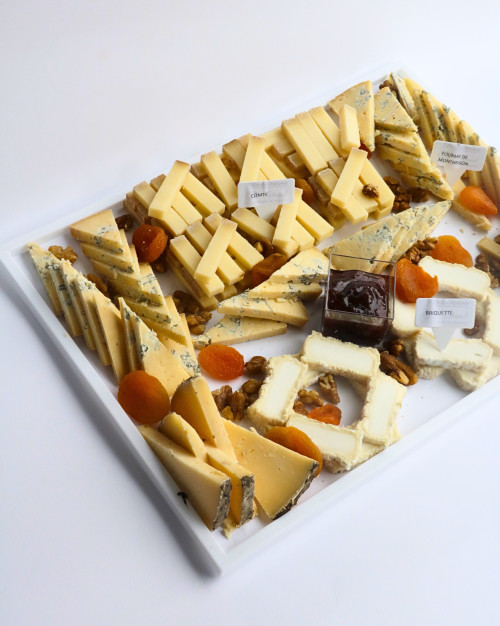 PLATEAU DE FROMAGES DECOUPES AFFINES