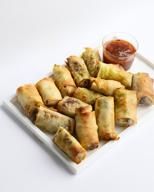 CROUSTILLANTS DE GAMBAS ET SAUCE THAI (30 PIÈCES)