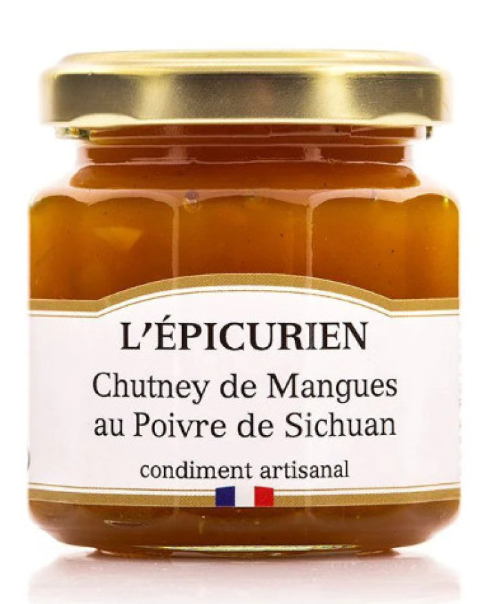 CHUTNEY DE MANGUES AU POIVRE DE SICHUAN - ÉPICURIEN - 125g