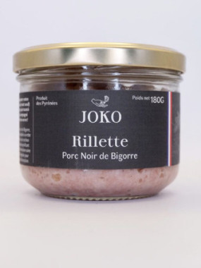 RILETTE DE PORC NOIR DE BIGORRE - JOKO - 180g