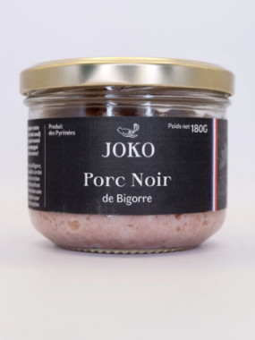 TERRINE DE PORC NOIR DU BIGORRE  - JOKO - 180g