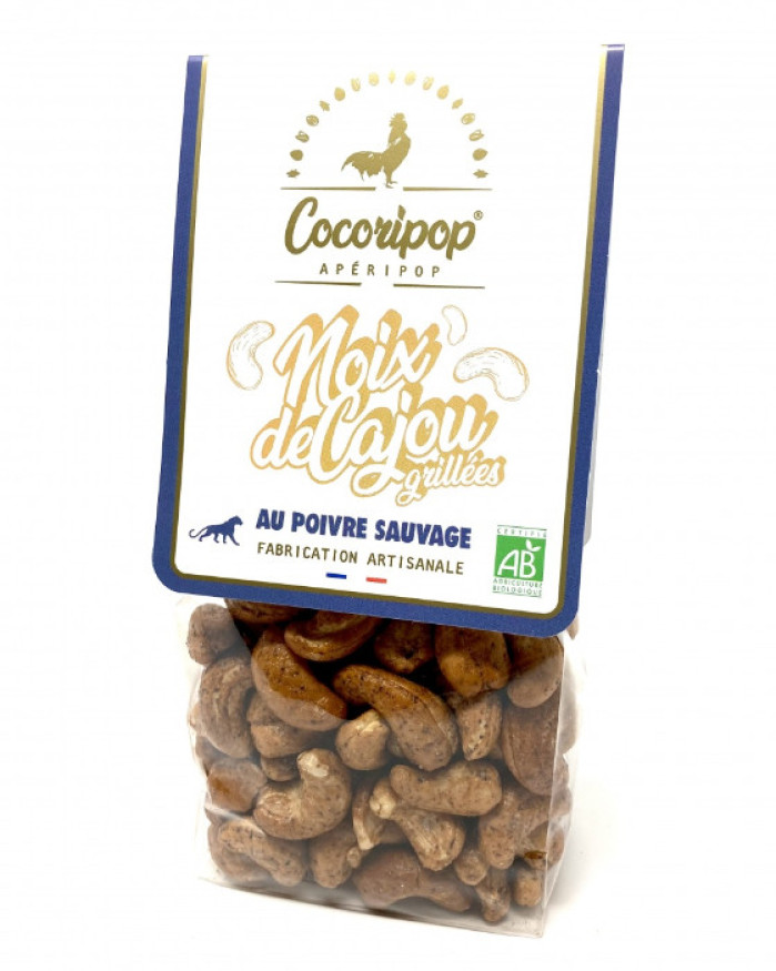 NOIX DE CAJOU POIVRE - COCORIPOP - 125g