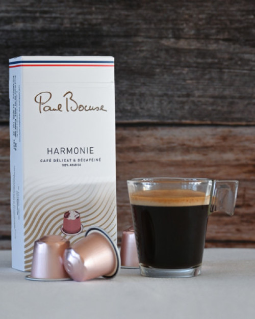 CAFE CAPSULES HARMONIE DECAFEINE - PAUL BOCUSE (10 CAPSULES)