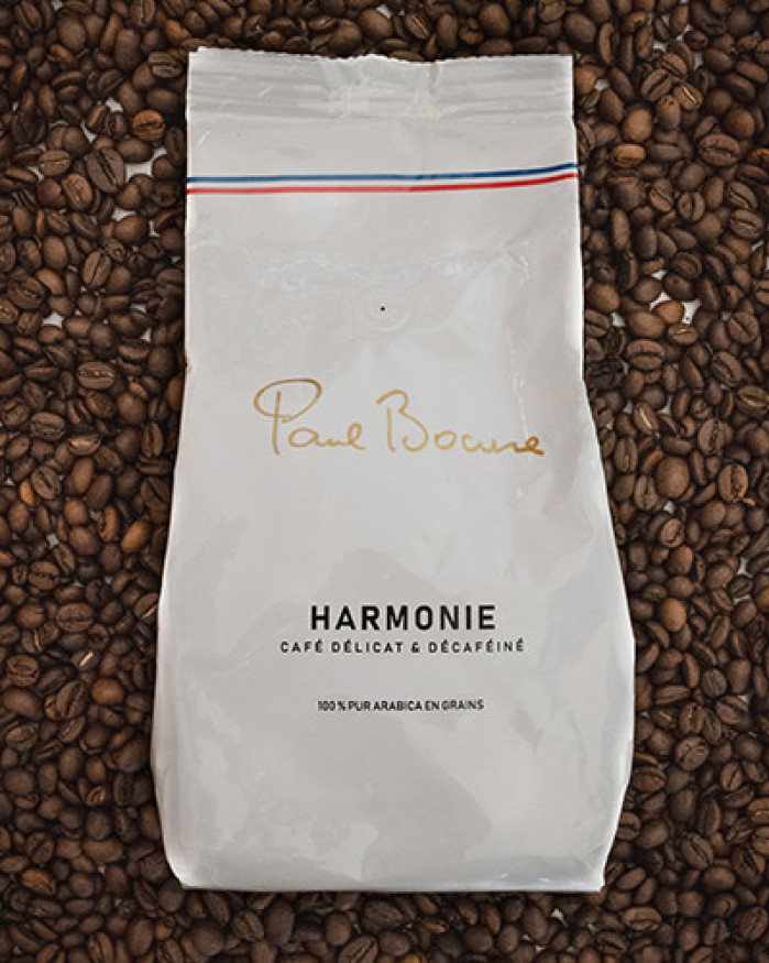 CAFE PAUL BOCUSE - HARMONIE DECAFEINE  - Grains 500g