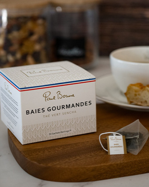 THE VERT SENCHA BAIES GOURMANDES - PAUL BOCUSE (20 SACHETS)