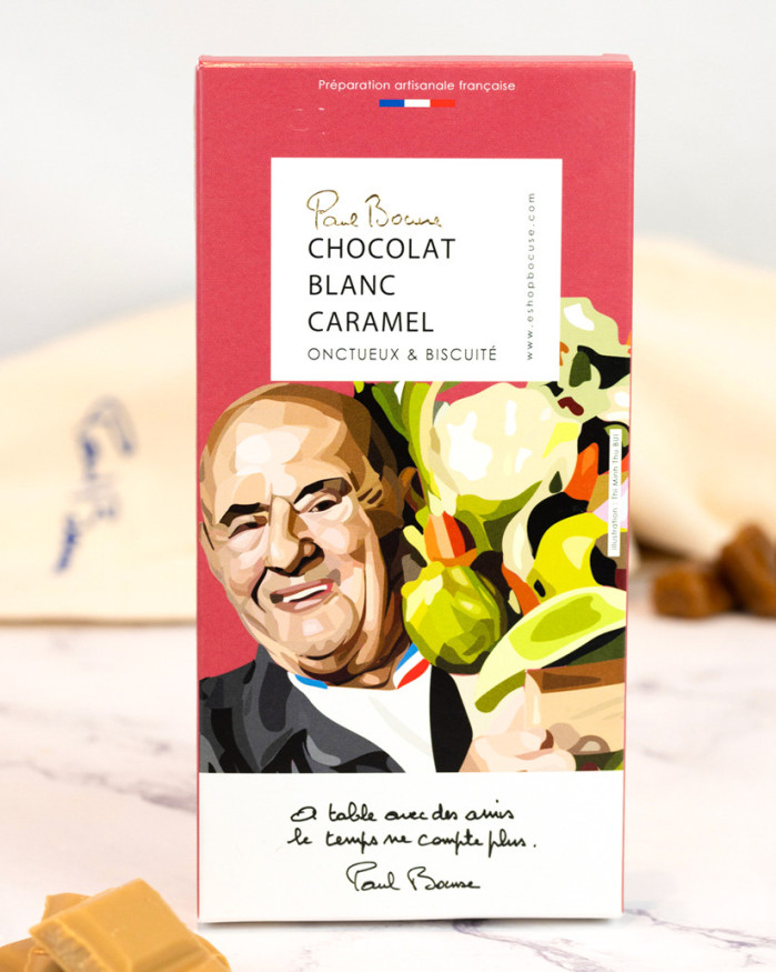 TABLETTE CHOCOLAT CARAMEL BOCUSE