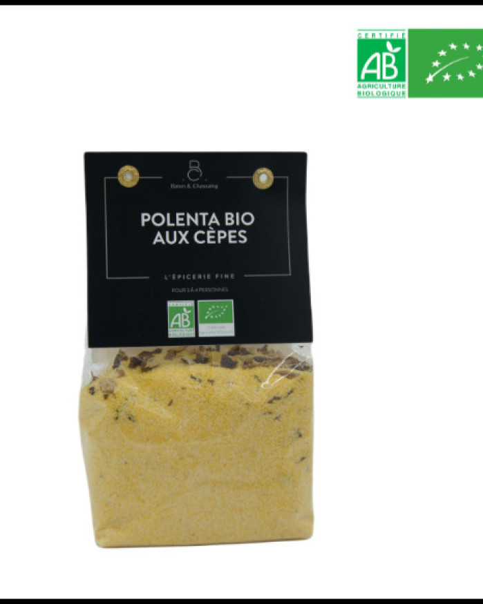 POLENTA AUX CÈPES BIO - 250g - B&C