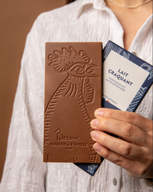 TABLETTE CHOCOLAT LAIT CRAQUANT - PAUL BOCUSE