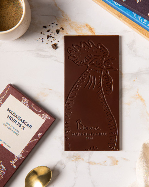TABLETTE CHOCOLAT NOIR MADAGASCAR 76% - PAUL BOCUSE