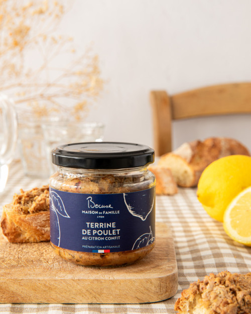 TERRINE DE POULET & CITRON CONFIT - PAUL BOCUSE