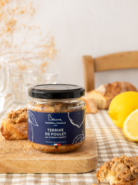 TERRINE DE POULET & CITRON CONFIT BOCUSE