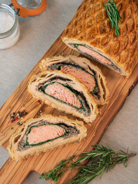 SAUMON EN CROÛTE