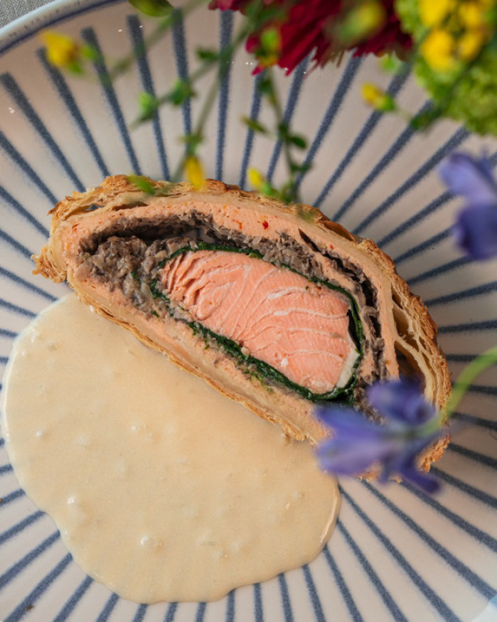 SAUMON EN CROÛTE
