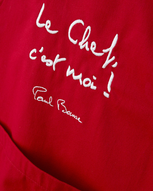 PAUL BOCUSE - TABLIER ROUGE ENFANT