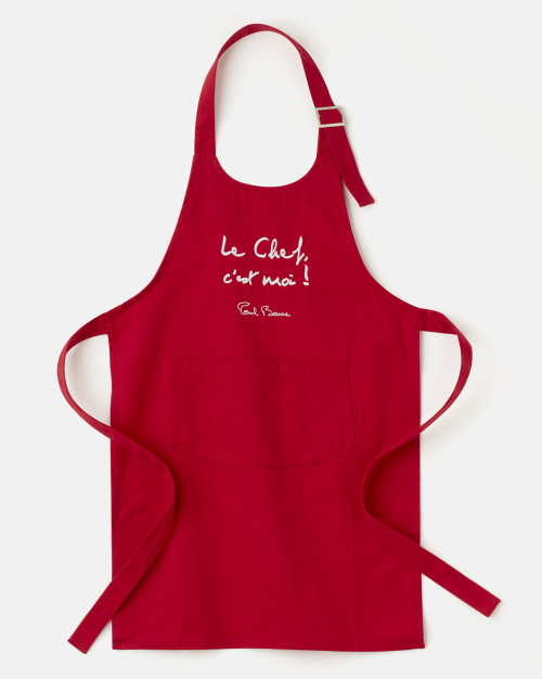 PAUL BOCUSE - TABLIER ROUGE ENFANT