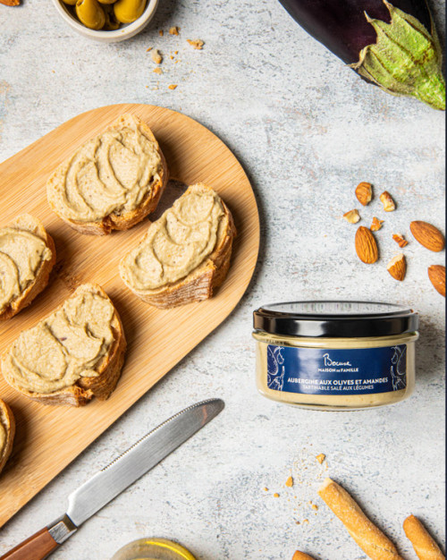 TARTINABLE AUBERGINES OLIVES ET CRÈME D'AMANDE - PAUL BOCUSE
