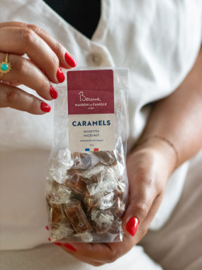 CARAMEL AU BEURRE SALE AUX NOISETTES - SACHET PAUL BOCUSE