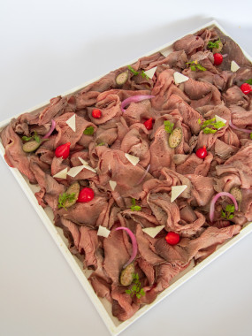 BOEUF RÔTI EN TRANCHES SAUCE TARTARE 350G