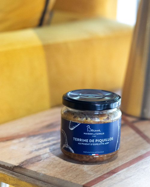 TERRINE DE PIQUILLOS & PIMENT D'ESPELETTE AOP - PAUL BOCUSE