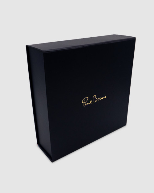 COFFRET CADEAU BLEU M - PAUL BOCUSE 23x23x8.5cm