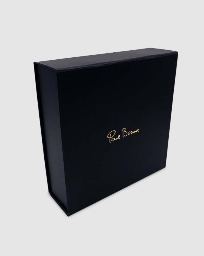 COFFRET CADEAU BLEU L - PAUL BOCUSE 30x30x9CM