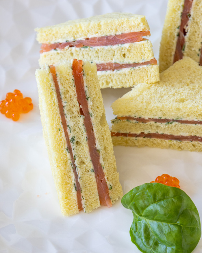 PAIN SURPRISE SAUMON FUMÉ ET PAIN CITRON