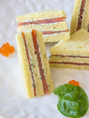 PAIN SURPRISE SAUMON FUMÉ ET PAIN CITRON