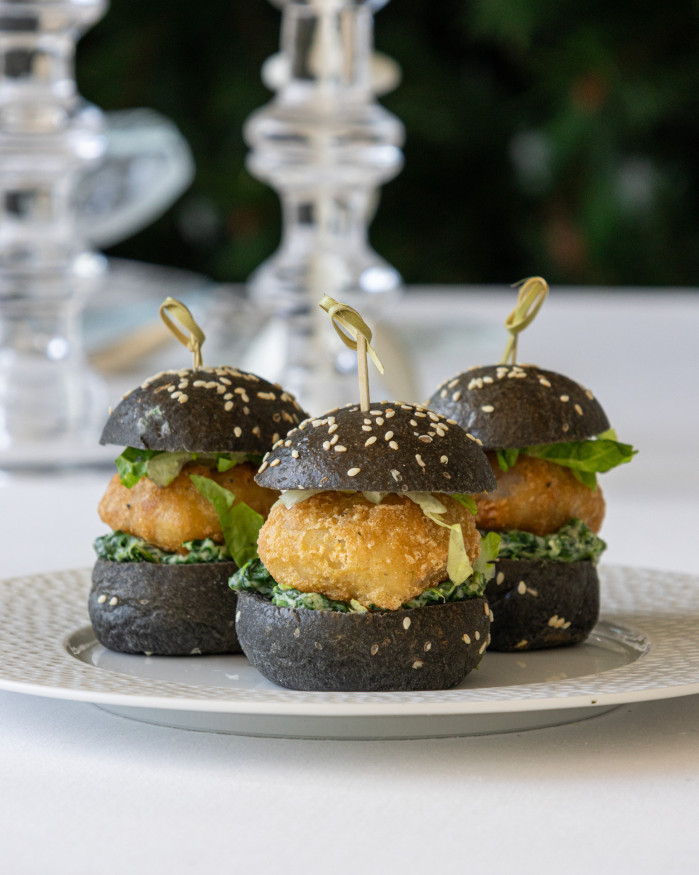 PLATEAU DE 12 MINI BURGERS AU POISSON