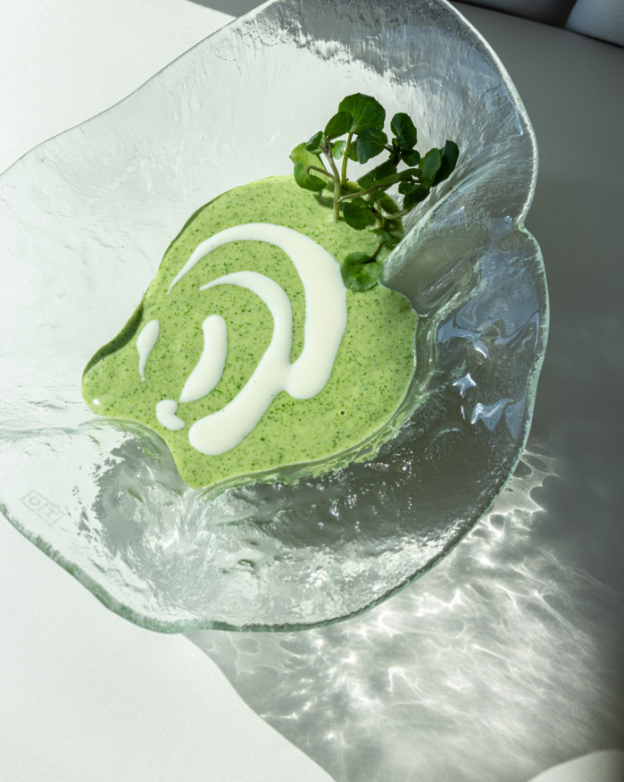 CRÈME DE CRESSON ET POIREAU