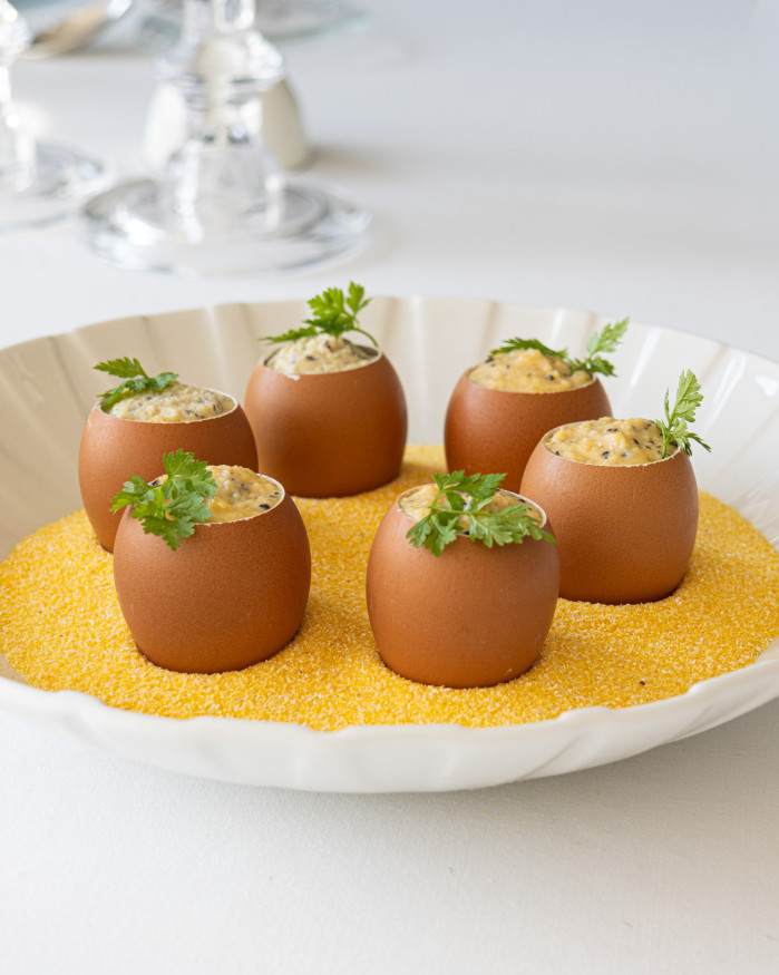 OEUFS BROUILLÉS À LA TRUFFE MÉLANOSPORUM 