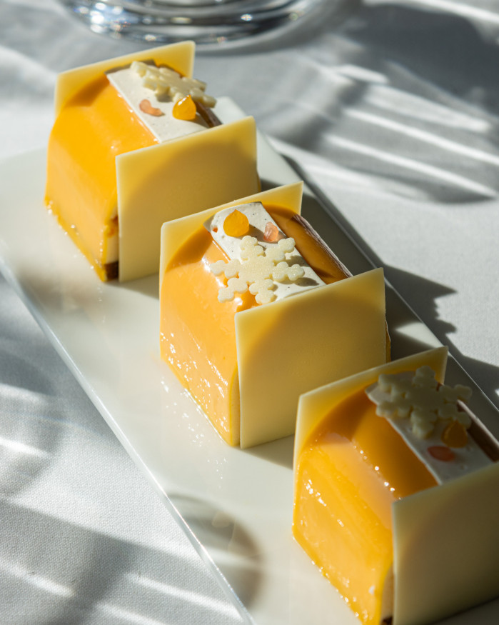 BÛCHE AUX AGRUMES - INDIVIDUELLE