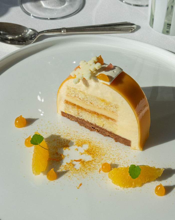 BÛCHE AUX AGRUMES - INDIVIDUELLE