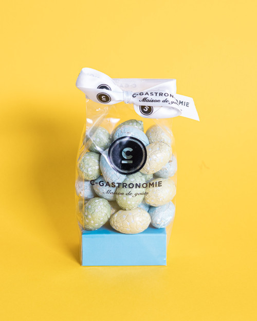 ŒUFS PRALINÉ AMANDES (3 saveurs, emballés) - 180 g