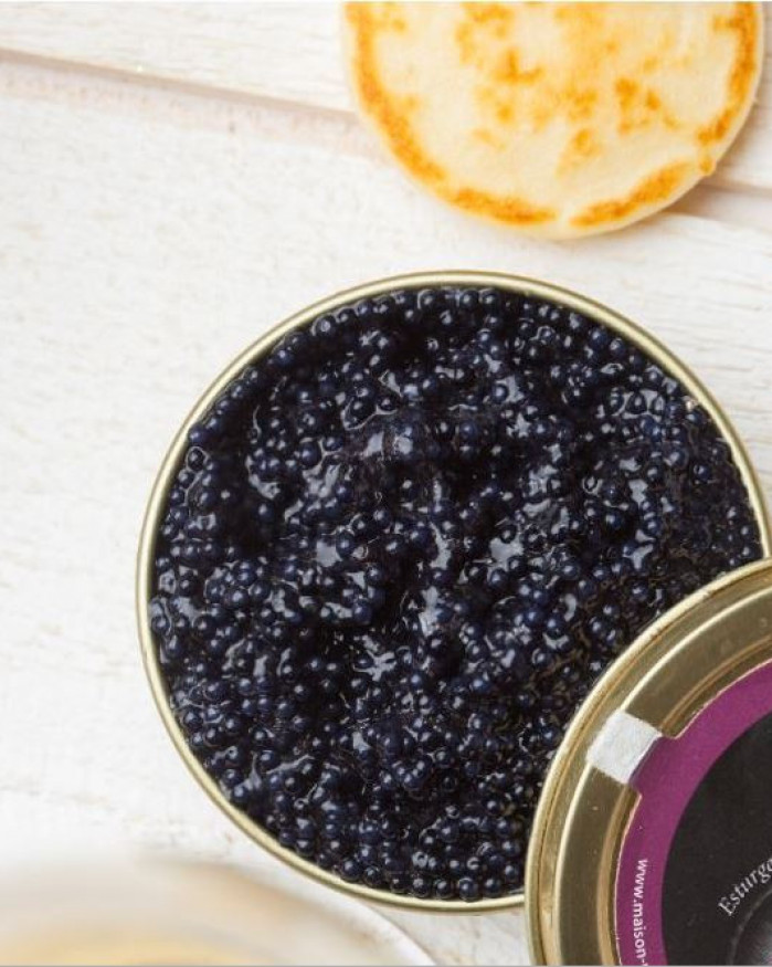 CAVIAR BAERI BIOLOGIQUE D'AQUITAINE (250 grammes)