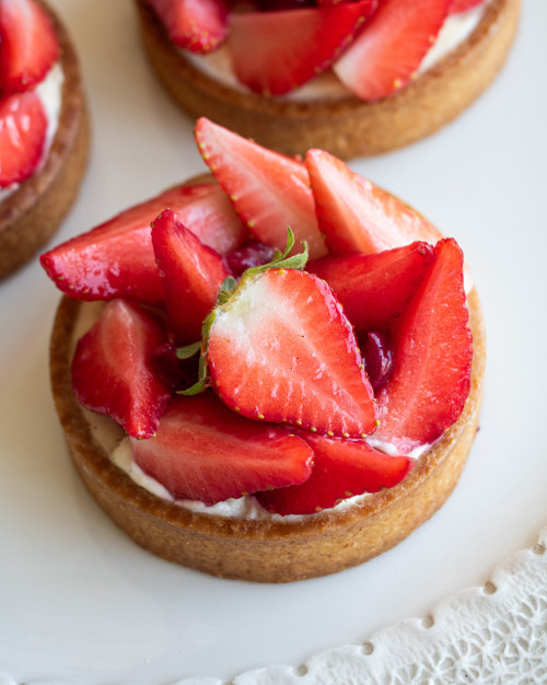 TARTELETTE AUX FRAISES