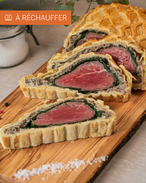 FILET DE BOEUF WELLINGTON, SAUCE AU FOIE GRAS