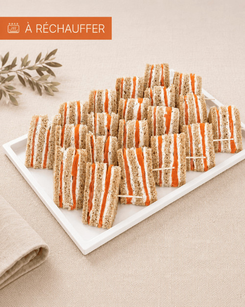 MINI CROQUES AU SAUMON FUMÉ (20 PIECES)