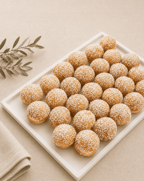 PLATEAU DE 12 MINI TROPEZIENNES