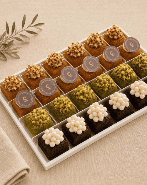 PLATEAU DE 24 MINI FINANCIERS