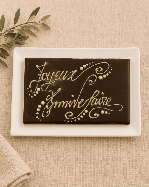PLAQUE EN CHOCOLAT