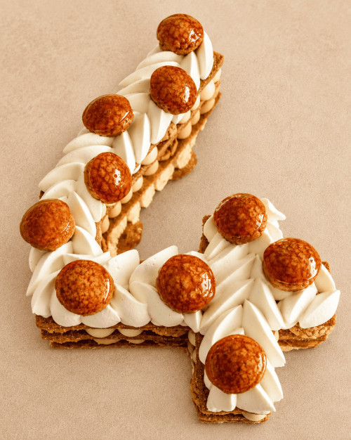 NUMBER CAKE SAINT-HONORÉ