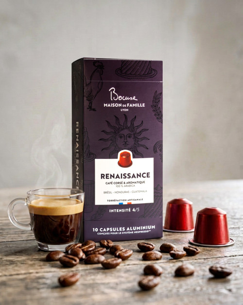 CAFE CAPSULES RENAISSANCE - PAUL BOCUSE (10 CAPSULES)