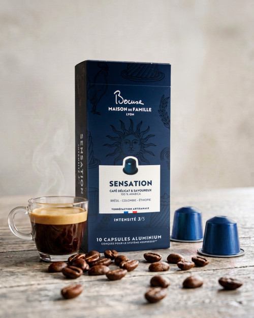 CAFE CAPSULES SENSATION - PAUL BOCUSE (10 CAPSULES)
