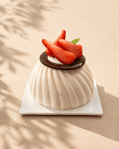 LE DESSERT DE LOUISE - ENTREMETS FRAISE GINGEMBRE 